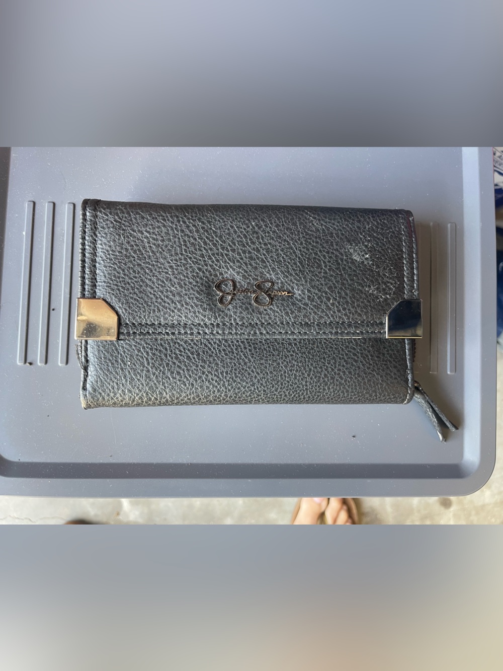 88 Signature Black Leather Women’s Wallet